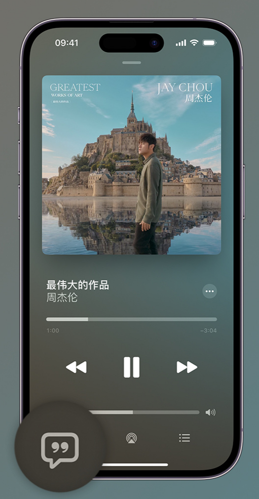 南明iphone维修分享如何在iPhone上使用Apple Music全新唱歌功能 