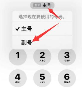 南明苹果14维修店分享iPhone 14 Pro Max使用副卡打电话的方法 