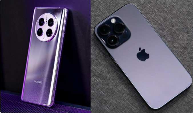 南明苹果14维修分享华为Mate50与iPhone14哪个好？ 