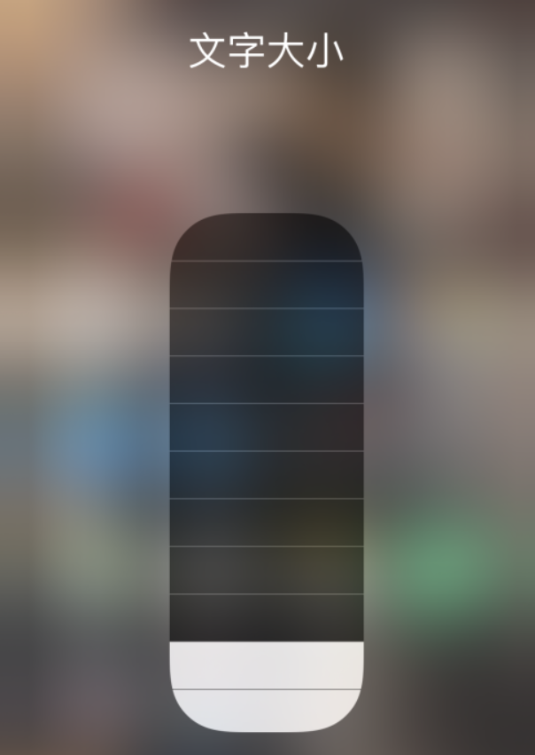 南明苹果手机维修分享小技巧：在 iPhone 控制中心快速调节字体大小 