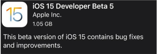 南明苹果手机维修分享如何升级到iOS15.0 beta5 